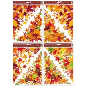 Ablakmatrica dekor őszi dekoráció 