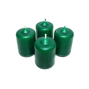 Adventi gyertya matt intenzív S.Zöld 4x4x6cm darabos! a termék ára 1db-ra értendő!