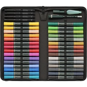 AG-Akvarell filctoll készlet Kétvégű 30db-os ALBRECHT DÜRER zippes tartóban 160301