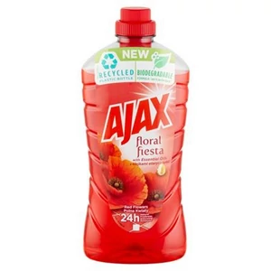 AJAX padLófelmosó 1l Red flowers KHT012H &quot;12db/karton;120db/sor;600db/raklap&quot;