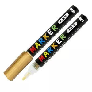 Akril marker 'M and G' 2mm-es arany/gold - S120 dekorációs marker APL976D999