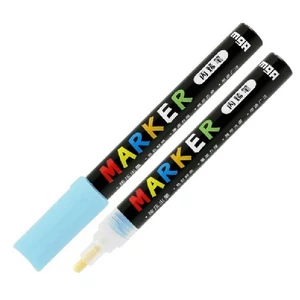 Akril marker 'M and G' 2mm-es ciánkék/aqua blue - S610 dekorációs marker APL976D9D9 dekormarker