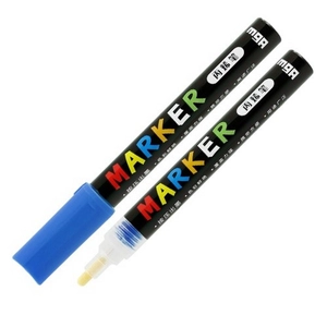 Akril marker 'M and G' 2mm-es kék/blue - S600 dekorációs marker APL976D922