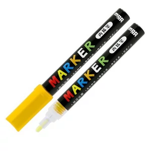 Akril marker 'M and G' 2mm-es középsárga/medium yellow - S404 dekorációs marker APL976D9RN dekormarker