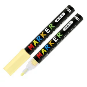 Akril marker 'M and G' 2mm-es nápolyisárga/naples yellow - S401 dekorációs marker APL976D9A4 dekormarker