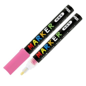Akril marker 'M and G' 2mm-es rózsaszín/pink - S210 dekorációs marker APL976D937