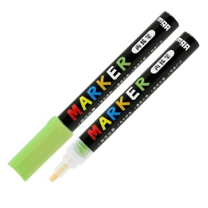 Akril marker 'M and G' 2mm-es sárgászöld/yellow green - S503 dekorációs marker APL976D973