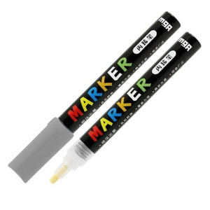 Akril marker 'M and G' 2mm-es szürke/grey - S910 dekorációs marker APL976D916