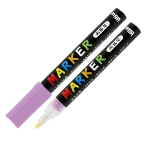 Akril marker 'M and G' 2mm-es világoslila/light purple - S801 dekorációs marker APL976D984