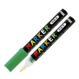 Akril marker 'M and G' 2mm-es zöld/green - S500 dekorációs marker APL976D966