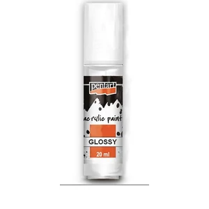 Akrilfesték fényes 20ml Pentart fehér 7104