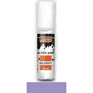 Akrilfesték fényes 20ml világoslila Pentart 7118