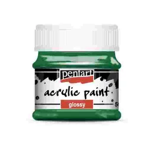 Akrilfesték fényes 50ml Pentart középzöld 7373