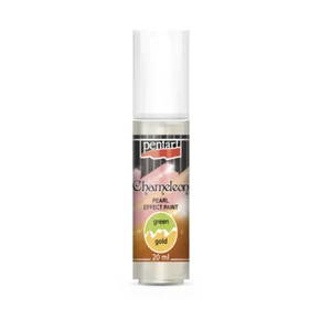 Akrilfesték gyöngyház 20ml Pentart Chameleon zöld-arany 7186
