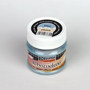 Akrilfesték gyöngyház 50ml Pentart Chameleon kék-barack