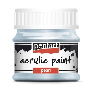 Akrilfesték gyöngyház 50ml Pentart kék 7438