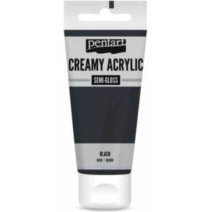 Akrilfesték krémes Pentart selyemfényű 60ml - fekete