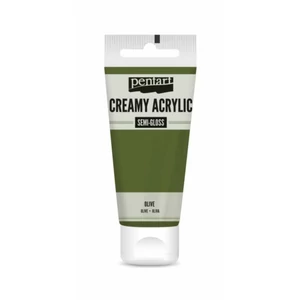Akrilfesték krémes Pentart selyemfényű 60ml - olíva