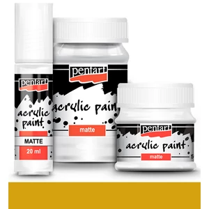 Akrilfesték matt 100ml Pentart okker 1191
