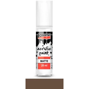 Akrilfesték matt 20ml Pentart földbarna