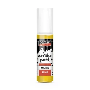 Akrilfesték matt 20ml Pentart sárga 6402