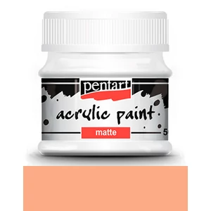 Akrilfesték matt 50ml Pentart lazac - 3029