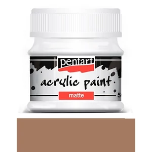 Akrilfesték matt 50ml Pentart Mars barna 7056