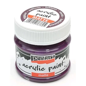 Akrilfesték matt 50ml Pentart padlizsán 6760
