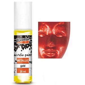Akrilfesték metál 20ml Pentart bordó