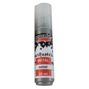 Akrilfesték metál 20ml Pentart ezüst 7142