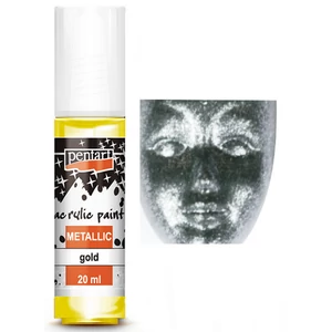 Akrilfesték metál 20ml Pentart ólom