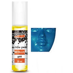 Akrilfesték metál 20ml Pentart világoskék