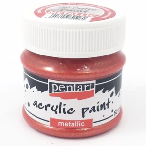 Akrilfesték metál 50ml Pentart aranyvörös 7405
