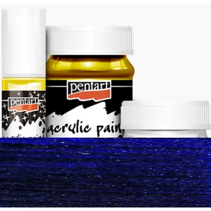 Akrilfesték metál 50ml Pentart ezüst lila