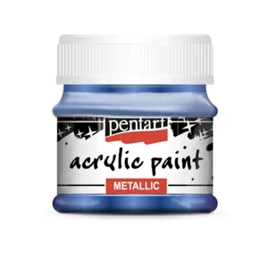 Akrilfesték metál 50ml Pentart kobaltkék