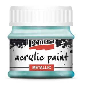 Akrilfesték metál 50ml Pentart türkiz 7430