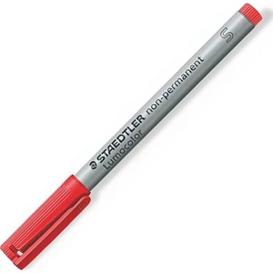 Alkoholmentes marker Staedtler Lumocolor 311 S' 0,4mm OHP piros Írószerek STAEDTLER 311-2