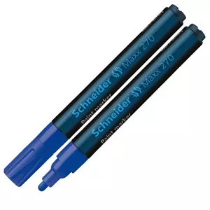 Lakkmarker Schneider Maxx 270' 1-3mm kúpos hegyű kék Írószerek SCHNEIDER 127003