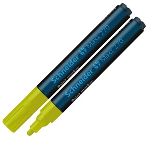 Lakkmarker Schneider Maxx 270' 1-3mm kúpos hegyű sárga Írószerek SCHNEIDER 127005