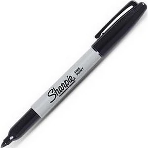 Alkoholos marker Sharpie Fine Marker permanent F 1mm - fekete