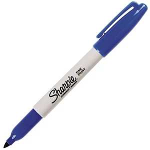 Alkoholos marker Sharpie Marker permanent F 1mm - kék