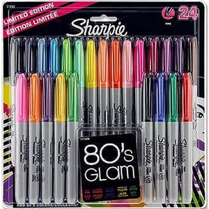 Alkoholos marker Sharpie FINE Marker permanent set/24db - F 0.9 mm