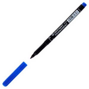 Alkoholos marker Centropen M 2536 kerek hegyű 2mm kék alkoholos filc