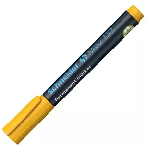 Alkoholos marker Schneider 1-4 mm, vágott, Maxx 133, sárga