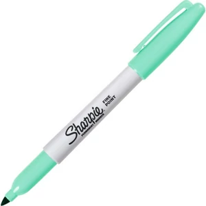 Alkoholos marker Sharpie FINE Marker permanent - türkiz - F 0.9 mm