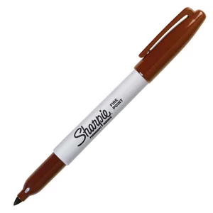 Alkoholos marker Sharpie Marker permanent FINE - barna F 0.9 mm