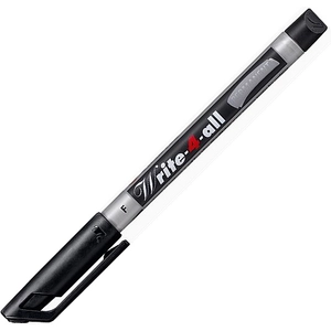 Alkoholos marker Stabilo Write-4-all 0,7mm kúpos hegyű fekete Írószerek STABILO 156/46