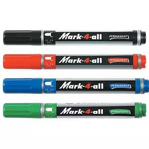 Alkoholos marker Stabilo Mark-4-all 1,5-2,5mm kúpos hegyű feket Írószerek STABILO 651/46