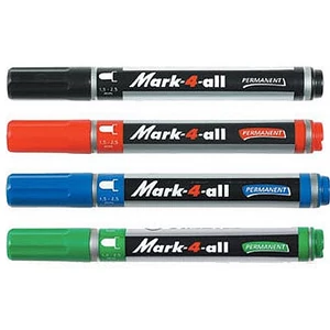 Alkoholos marker Stabilo Mark-4-all 1,5-2,5mm kúpos hegyű feket Írószerek STABILO 651/46