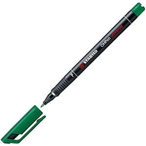 Alkoholos marker Stabilo OHP F 0,7mm tűhegyű zöld Írószerek STABILO 842/36